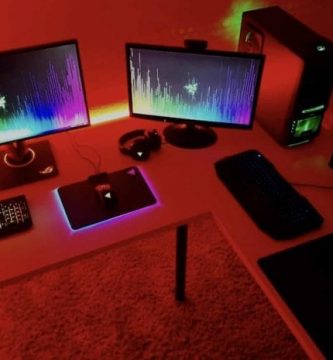 set up gamer rojo