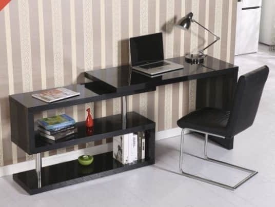 GY-Mesa esquinera pequeña para apartamento, escritorio pequeño de acero  inoxidable, estilo Ins, mesa de esquina